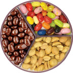 The Original Triple Candy Machine, Fun Candy and Nut Dispenser Pink