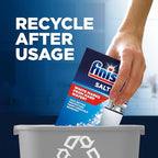 Finish, Dishwasher Salt, 4kg, Prevents Limescale and White Residue, Effective against Hard Water, For Cleaner and Shinier Dishes vs Dishwasher tablets alone