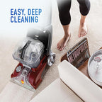 Hoover PowerScrub Deluxe Carpet Cleaner Machine for Carpet and Upholstery, Deep Cleaning Carpet Shampooer Machine with Multi-Purpose Tools, Pair with Hoover Carpet Cleaner Solution