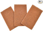 Full Circle Neat Nut Walnut Shell Scouring Pads, Non-Scratch, Set of 3 (Pack of 6)