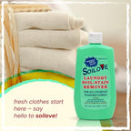 Soilove Laundry Stain Remover Liquid – 6 Bottles (16oz) – Powerful Prewash for Blood, Grease, Ink, Grass, Food, & More – Advanced formula clothes stain remover