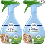 Febreze Fabric Spray Air Freshener, Odor-Fighting Fabric Refresher, Sneaker Balls Alternative, Couch Cleaner, Linen Spray, Multi-Use, Pet Odor Fighter Scent, 23.6 fl oz (Pack of 2)