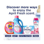 Downy Soft, 2 in 1 Soft and Fresh Liquid Fabric Softener, April Fresh, 44 fl oz, 60 Loads, Fabric Conditioner Liquid provides softness and freshness for fabrics