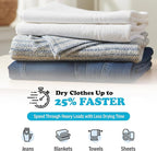 Wool Dryer Balls - Smart Sheep 3-Pack - XL Premium Natural Fabric Softener Award-Winning - Wool Balls Replaces Dryer Sheets - Laundry Balls