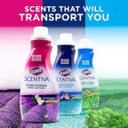 Clorox Scentiva Liquid Laundry Fabric Softener, Tuscan Lavender & Jasmine Scent - Bleach-Free Fabric Conditioner with Great Smell, 41 Fl Oz