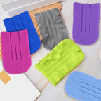 Zubebe 6 Pcs Duster Refill Reusable Fleece Duster Refills Feather Flat Dusters Multi Surface Washable Cleaning Pads Tools for Home, Blinds, Car, Pet, Furniture, Fans (Elegant Color)