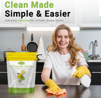 All Purpose Cleaner Concentrate Refill, Multi Surface Clean Refill, Non-toxic Cleaning Tablets 12-pack. Makes 192 fl oz (12x16Fl oz) Bottles of Spray Cleaner for Household, Bathroom & Kitchen Cleaning