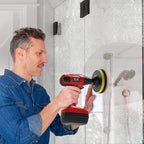 Auniwaig 1200-Grits 7 Inch Scrubber Scouring Pads Flocking Scuff Pads-Multipurpose, Drill Scuffing Disc Hoop and Loop Surface Conditioning Disc Gray 8pcs