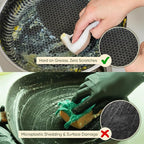 Plant-Based Kitchen Sponges (24 Pack) | USDA Biobased Certified | FSC & PETA Approved | Natural Cellulose & Coconut Scrubber Sponge | S-Shaped Design | Eco-Friendly, Non-Scratch, Non-Toxic & Vegan