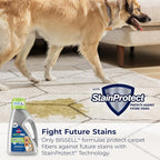Bissell PET PRO OXY Urine Eliminator with Febreze Carpet Deep Clean Solution, StainProtect Technology, leading upright carpet cleaners, 48oz, Our best formula for pet messes & odors, (Pack of 2)