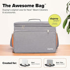Dupray Neat Steam Cleaner with 18-Piece Kit – (Neat with the Awesome Bag) Powerful, chemical-free cleaning for floors, cars, tiles, grout, and more. *Kills 99.9% of Bacteria & Viruses