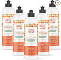 Therapy Clean Dish Soap Fresh Herb & Melon (6-Pack), Dishwashing Liquid, Dishwasher Soap, Natural Dish Soap Refill, Dishsoap, Dish Washing Liquids, Bottle Soap