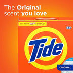 Tide Powder Laundry Detergent, Original Scent, 113 Loads, 143 oz
