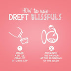 Dreft Blissfuls In-Wash Laundry Scent Booster Beads, Baby Fresh Scent, 18.2 oz (Pack of 2)