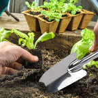 Garden Trowel Stainless Steel Rust Resistant Hand Shovel Garden Spade Small Gardening Hand Tools Shovels for Weeding, Transplanting and Digging