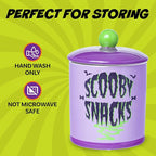 Silver Buffalo Scooby Doo Scooby Snacks Spooky Ceramic Cookie Snack Jar (Large)