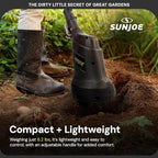 Sun Joe Cordless Garden Claw Tiller & Cultivator with 4-Tine Steel Blades, Battery & Charger, 3.6 Inch, 24V, 150W Motor - Heavy-Duty Tilling Machine for Lawn, Yard, and Gardening Care, 24V-CTLR-LTE