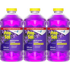 CloroxPro Pine-Sol Multi-Surface Cleaner, All Purpose Cleaner, Lavender Clean, 80 Fluid Ounces, Pack of 3 (Package May Vary)