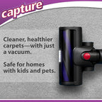 Capture Carpet & Rug Dry Cleaner w/Resealable lid - Home, Car, Dogs & Cats Pet Carpet Cleaner Solution - Strength Odor Eliminator, Stains Spot Remover, Non Liquid & No Harsh Chemical (8 Pound)