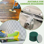 Power Scrub Pads, Scrubbing Pads 180 Grits Scouring Discs - Fitting for (Home Kitchen Cleaning - Drill Attachment - Scrubber Replacement) 16 Pcs & 4 Inch & Green