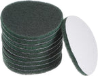 HARFINGTON 10pcs Drill Power Brush 5 inch Tile Scrubber Scouring Pads 400-600 Grit for Bathroom Kitchen Household Cleaning