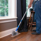 Unger Cobweb & Corner Duster – Dusters for Cleaning, Compatible with Telescopic Poles, Dusting Tools, Great for Ceilings, Moldings, HVAC & Floor Vents, and Corners