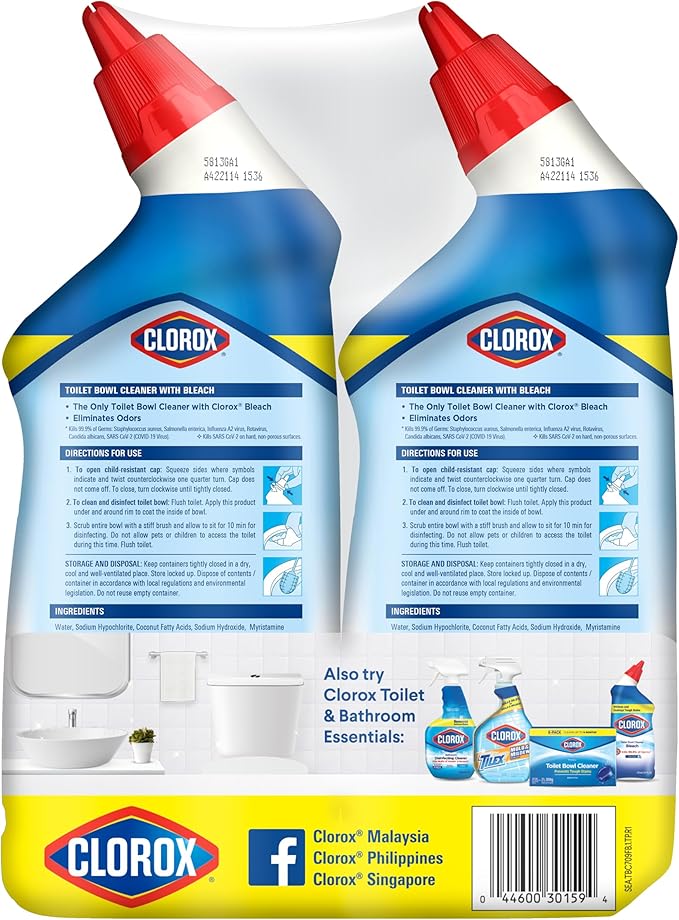 Clorox Toilet Bowl Cleaner, Fresh Scent, 24 Fluid Ounces