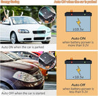 4 Pack Under Hood Animal Repeller Ultrasonic Mouse Repeller Rat Repellent Small Ultrasonic Mice Deterrent for 12V Car Pest Vehicle Automobile Get Rid of Animal in Car Engine with Strobe Light