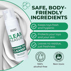 Toy Cleaner Foam 237ml (Pack of 2) – Gentle, Non-Irritating Formula for Adult Toy Hygiene – Safe and Effective Cleaning Solution