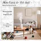 HIQILI Velvet Nocturne Diffuser Oil, Ideal for Hotel Diffuser, Luxury Perfume, Dryer Balls, Pet Friendly, Long Lasting - 0.34 Fl Oz