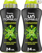 Downy Unstopables Paradise Beads | In-Wash Scent Booster | 24 oz | Pack of 2