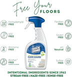 Quick Shine Multi Surface Floor Cleaner Daily Care 24oz | Plant-Based, Ready to Use, Dirt Dissolving, Streak Free, No Rinse | Use on Hardwood, Laminate, Luxury Vinyl Plank, Tile & Stone | Safer Choice