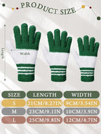 Patelai 3 Pairs Microfiber Plant Dusting Gloves Leaf Cleaning Gloves for Indoor Plants, Blinds, Furniture, House (Dark Blue,Gray,Khaki,White,Small)