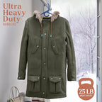 NEATERIZE Thick Heavy Duty Hangers - Navy Plastic Clothes Hangers 38 Pack - Great for Coat Hanger, Jackets Jeans & Suit Hanger for Closet - New Apartment Essentials Percheros Ganchos para Colgar Ropa