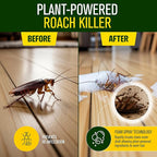 Green Guard Pest Control Spray - Indoor & Outdoor Killer of Ants, Roaches, Spiders & Other Crawling Insects, Safe Around Children & Pets, Plant-Based, Pleasant Scent (Citro Force, 16oz)