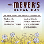 MRS. MEYER'S CLEAN DAY Ultra Concentrated Laundry Detergent, Compassion Flower Scent, 24.3 fl oz,(Pack of 2)