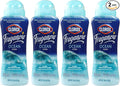 Clorox Fraganzia Laundry Scent Booster Crystals in Ocean Scent - Scented In-Wash Freshener Beads for Fresh, Clean, Great Smelling Clothes and Linens, 18 Oz - 4 Pack
