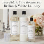The Laundress Whites Detergent, Concentrated Laundry Detergent Liquid, Whiten & Brighten Clothes, Tough on Stains, Classic Scent, 32 oz. (Pack of 2)
