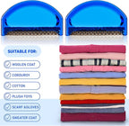 Boao 4 Pieces Sweater Combs to Remove Pilling Sweater Defuzzer Multi-Fabric Shaver and Cashmere Comb Wool Pilling Remover Pills, Fuzz from Clothes (Minimalist Modern)