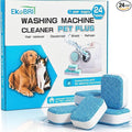 Washing Machine Cleaner Tablets 24 Pack – Deep Cleaning Washer Descaler for Front Load & Top Load Machines, Septic Safe Washing Machine Cleaning Tablets, 12 Month Supply