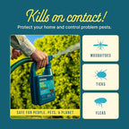 Sunday Nix Ticks - Tick Control Spray - Ready-to-Use Bug Spray - Concentrated Cedar Oil - Helps Kill Ticks, Tick Larvae, Fleas, and Mosquitos - Lasts up to 4 Weeks - 32 Fl Oz
