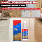 Floor Restore for Wood Floors: Floor Clean Restorer & Polish for Tile, Shine Wood, Laminate, Vinyl, Bamboo - Quick-Drying Flooring Protection Agent (1, 150 ml)