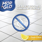 Mop & Glo Professional Multi-Surface Floor Cleaner, Fresh Citrus Scent, 64 Oz (Pack of 2)