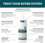 Unique Septic System Digester - 4 Monthly Live Bacteria Septic Tank Treatments - Prevents Back-Ups, Clogs and Odors (32 oz)