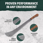 Condor Tool & Knife Outdoor Machete with Walnut Handle