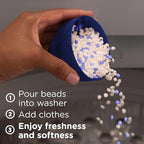 Downy Blends 2-in-1 Soft & Fresh Laundry Scent Booster Beads, Spring Peony Scent, 24.5 OZ, Laundry Softness and Scent Booster