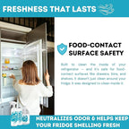 Oh Yuk Fridge Cleaner – Spray + Concentrate Combo | Makes 5 Bottles | Cleans Inside Refrigerator for Spotless, Food-Contact Safe Surfaces | Biodegradable, Vegan | Tackles Sticky Messes & Dried-On Food