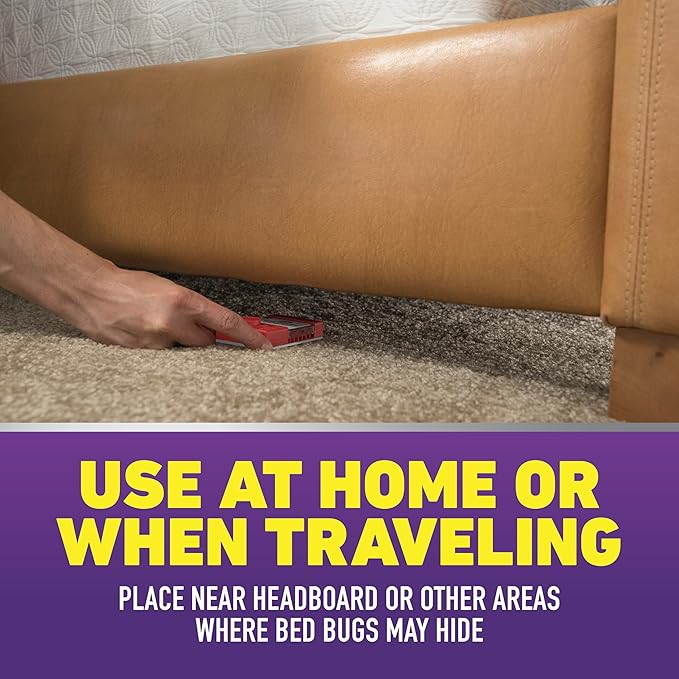 Ortho Home Defense Max Bed Bug Trap, Detect Bed Bugs in Homes and While Traveling, 2 Traps in Each Package