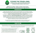 Seventh Generation Ultra Deep Probiotic Multi Surface Cleaner, 9.4 Fl Oz, Grapefruit & Orange, 80% USDA Biobased All Purpose Cleaning Spray, Breaks Down Tough Grease & Grime, Safe for Kids & Pets