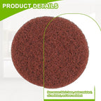 16pcs Heavy Duty Pads Electric Cleaning Brush Pad Set fit for Bosch Home/Garden 6033 Battery Cleaning Brush,Red